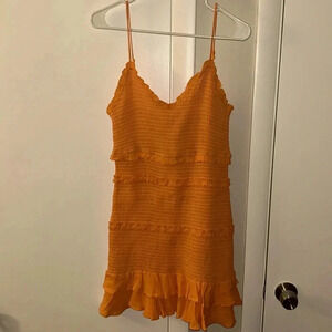 NWT Monkee’s Karlie spaghetti strap dress size large